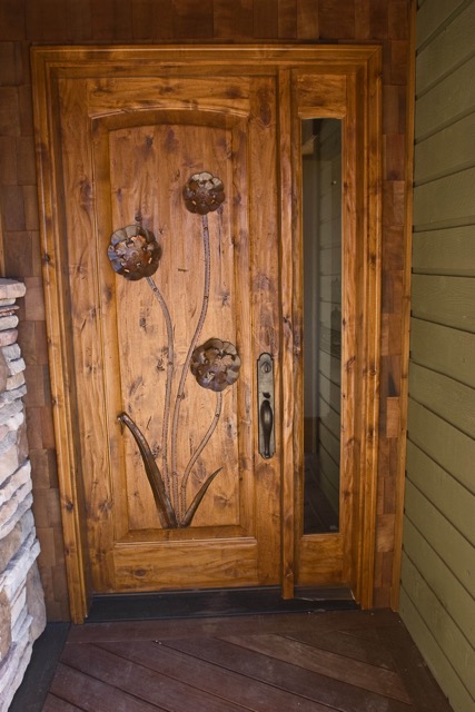 door flowers